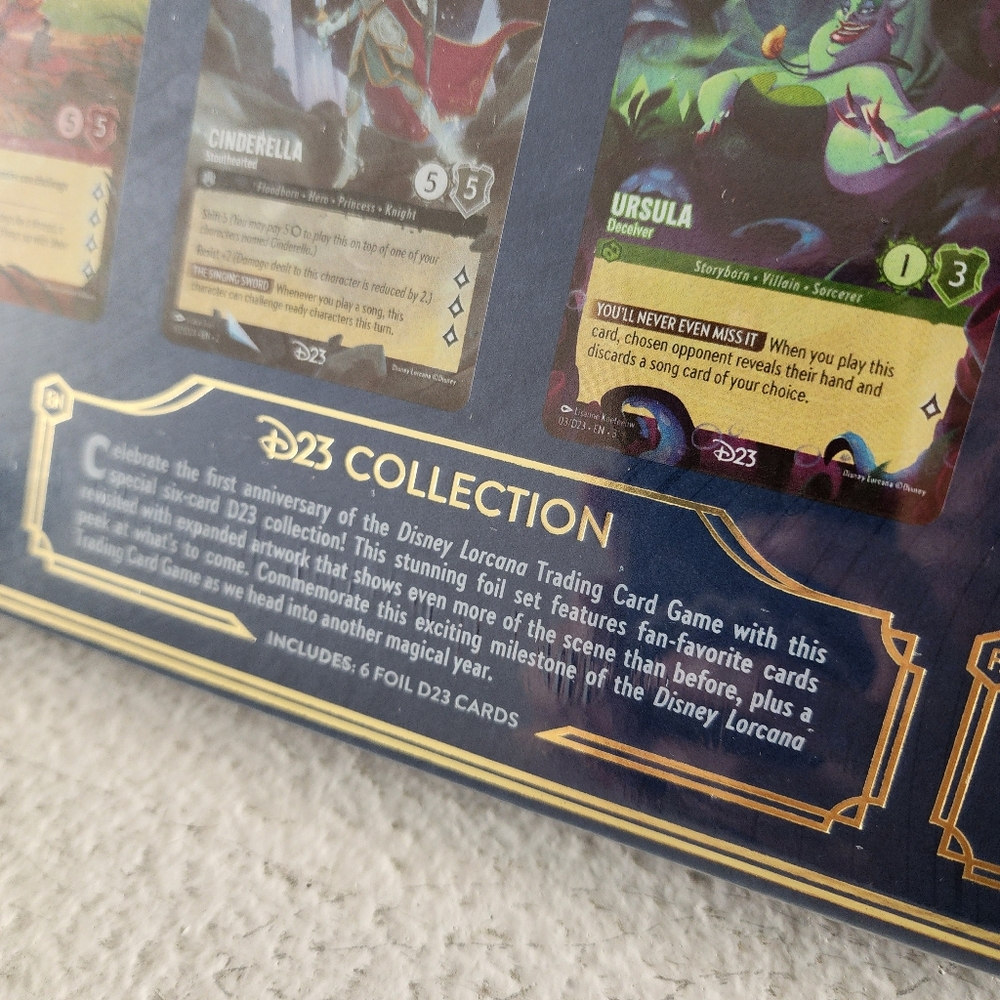 Disney D23 Expo 2024 Lorcana Card Box Set of 6 Cards Exclusive - Picture 6 of 8